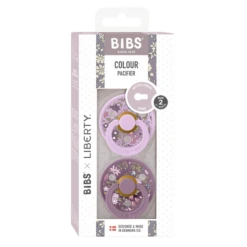 Bibs Suces Liberty Pqt 2 Camomile Lawn Violet Sky