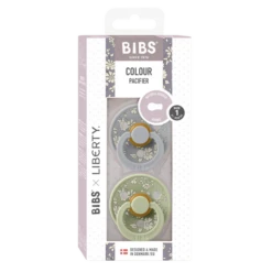 Bibs Suces Liberty Pqt De 2 Capel Sage Mix