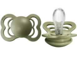 Bibs Suces Suprême Silicone Pqt 2 Olive -Fillettes & Fiston Soldes bibs suces supreme silicone pqt 2 olive 2