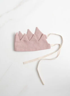 Confetti Mill Couronne En Lin Dusty Pink -Fillettes & Fiston Soldes confetti mill couronne en lin dusty pink 3