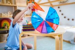 Connetix Ensemble Créatif Arc-en-ciel 100 Pièces -Fillettes & Fiston Soldes connetix ensemble creatif arc en ciel 100 pieces 3