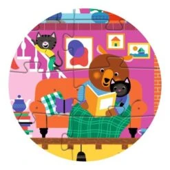 Djeco Casse-tête Géant - La Maison Des P’tits Copains (36 Mcx) -Fillettes & Fiston Soldes djeco casse tete geant la maison des ptits copains 2