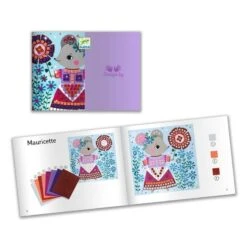 Djeco Mosaïques Lovely Pets -Fillettes & Fiston Soldes djeco mosaiques lovely pets 2