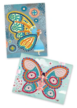 Djeco Mosaïques Papillons -Fillettes & Fiston Soldes djeco mosaiques papillons 2