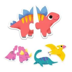 Djeco Puzzle Duo - Dinos -Fillettes & Fiston Soldes djeco puzzle duo dinos 2