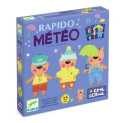 Djeco Rapido Météo -Fillettes & Fiston Soldes djeco rapido meteo 2