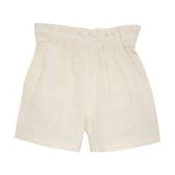 En Fant Short Broderie Anglaise Eggnog