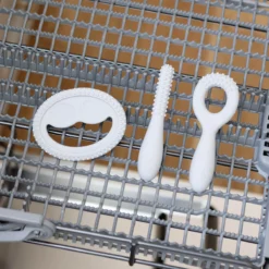 EZPZ Jouets De Développement Oral Et Dentition Pewter -Fillettes & Fiston Soldes ezpz jouets de developpement oral et dentition pew 7