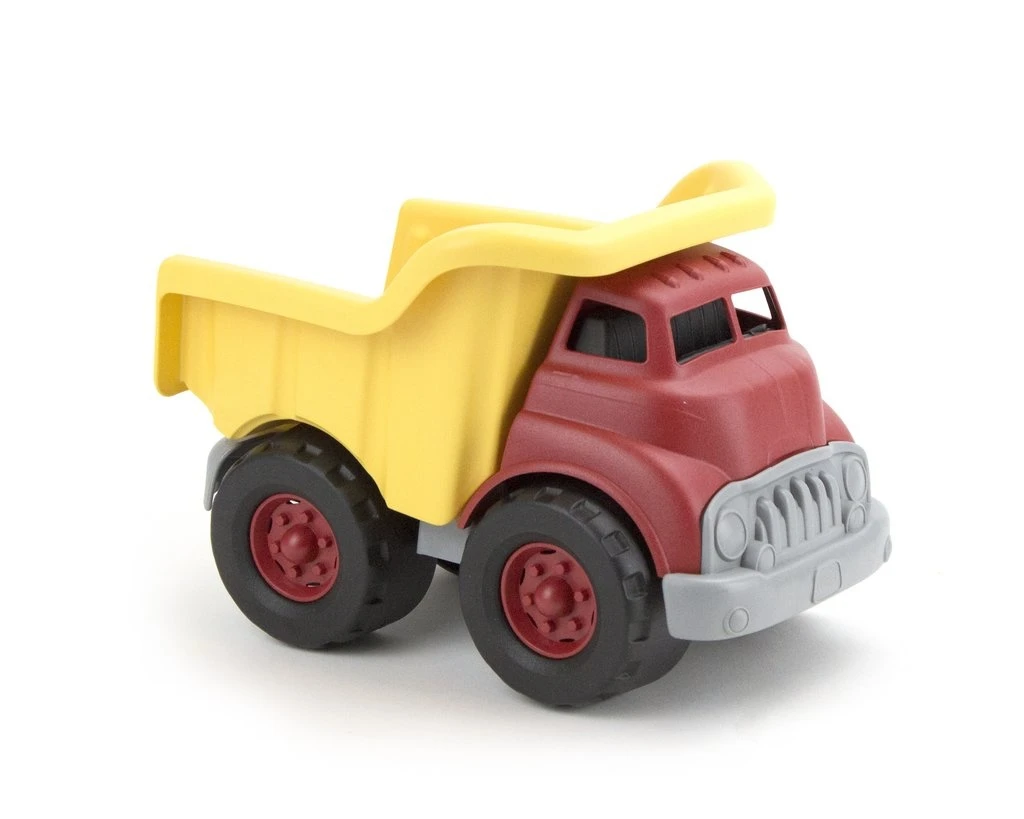 Green Toys Camion Benne Rouge Et Jaune 3 Green Toys Camion Benne Rouge Et Jaune
