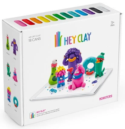 Hey Clay Ensemble D’argile Monstres 3 Hey Clay Ensemble D’argile Monstres