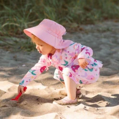 Jan & Jul Chapeau Aventure Aqua-Dry Pretty Pink -Fillettes & Fiston Soldes jan jul chapeau aventure aqua dry pretty pink 1