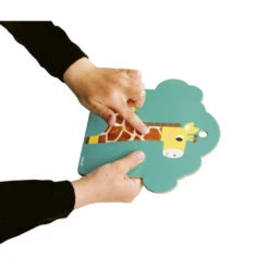 Janod Cartes Tactiles Savane -Fillettes & Fiston Soldes janod cartes tactiles savane 3