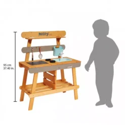 Janod Muddy Lab, Cuisine Extérieure -Fillettes & Fiston Soldes janod muddy lab cuisine exterieure 4