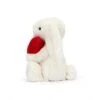 Jellycat Peluche Lapin Cœur Rouge Petit