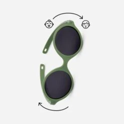 Ki ET La Lunettes De Soleil De Bébé Diabola Kaki -Fillettes & Fiston Soldes ki et la lunettes de soleil de bebe diabola kaki 3