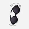 Ki ET La Lunettes De Soleil De Bébé Diabola Noir -Fillettes & Fiston Soldes ki et la lunettes de soleil de bebe diabola noir