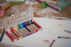 Kitpas Crayons En Cire De Riz 16 Couleurs -Fillettes & Fiston Soldes kitpas crayons en cire de riz 16 couleurs 1