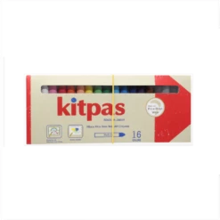 Kitpas Crayons En Cire De Riz 16 Couleurs -Fillettes & Fiston Soldes kitpas crayons en cire de riz 16 couleurs 1