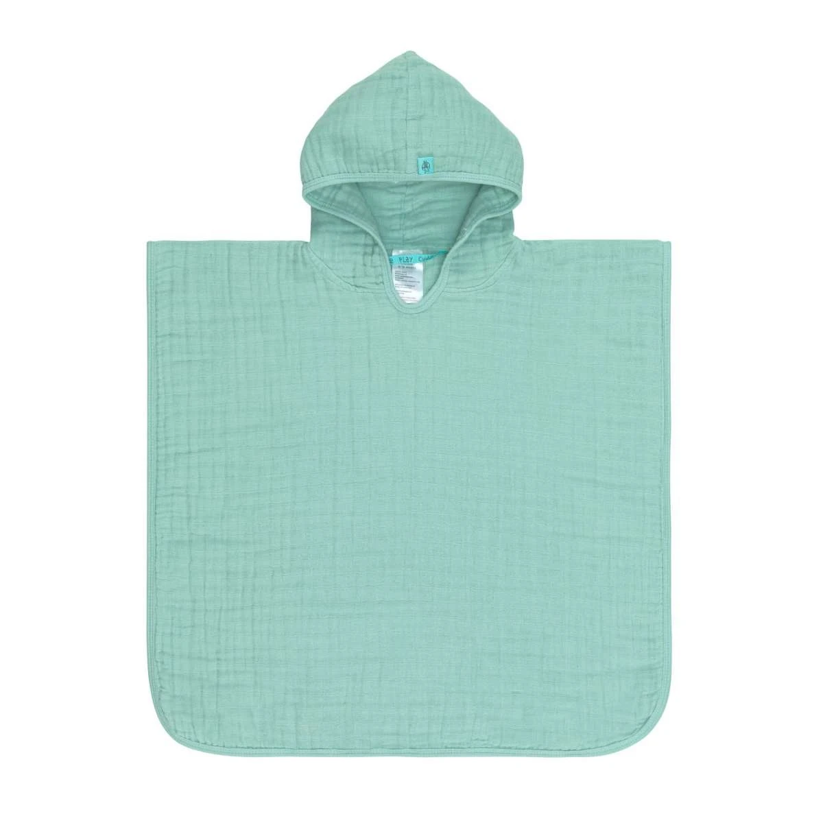 LÄSSIG Laessig Poncho De Bain En Mousseline Menthe 5 LÄSSIG Laessig Poncho De Bain En Mousseline Menthe – Image 3