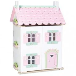 Le Toy Van Maison De Poupée Sweetheart Cottage -Fillettes & Fiston Soldes le toy van maison de poupee sweetheart cottage 1