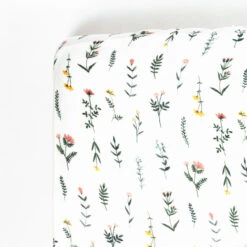 Lil North Co. Drap Contour De Bassinette Boho Wildflowers 9 Lil North Co. Drap Contour De Bassinette Boho Wildflowers -Fillettes & Fiston Soldes lil north co drap contour de bassinette boho wildf 3