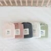 Lil North Co. Drap Contour De Moïse En Lin Sage -Fillettes & Fiston Soldes lil north co drap contour de moise en lin sage