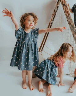 Lilly + Sid Robe Bateaux -Fillettes & Fiston Soldes lilly sid robe bateaux 2