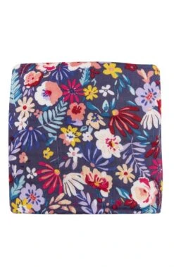 Loulou Lollipop Couette En Mousseline Dark Field Flowers