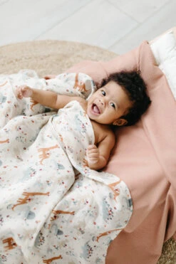 Loulou Lollipop Couverture En Mousseline Baby Dinomite -Fillettes & Fiston Soldes loulou lollipop couverture en mousseline baby dino 2