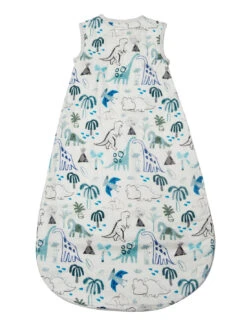 Loulou Lollipop Dormeuse En Mousseline 0.5 TOG Dinosaurs