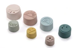 Loulou Lollipop Tour à Empiler En Silicone Classique -Fillettes & Fiston Soldes loulou lollipop tour a empiler en silicone classiq 4