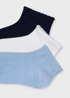 Mayoral Chaussettes Ensemble De 3 Bleu