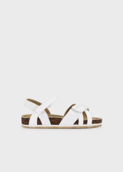 Mayoral Sandales Brodées Blanches -Fillettes & Fiston Soldes mayoral sandales brodees blanches 3