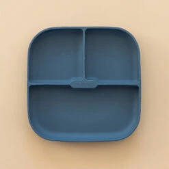 Minika Assiette En Silicone Indigo