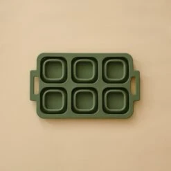 Minika Moules à Muffins Repliables Leaf -Fillettes & Fiston Soldes minika moules a muffins repliables leaf 2