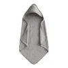 Mushie Serviette à Capuche Gray -Fillettes & Fiston Soldes mushie serviette a capuche gray