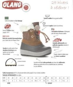 Olang Bottes Ape Choco -Fillettes & Fiston Soldes olang bottes ape choco 2