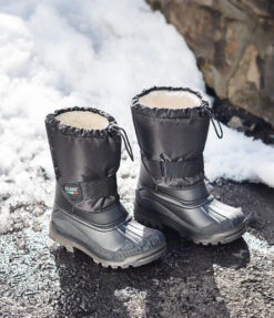 Olang Bottes Canada Nero -Fillettes & Fiston Soldes olang bottes canada nero 2