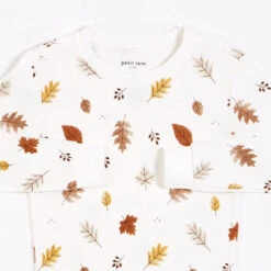Petit Lem Pyjama 2 Pièces Feuilles D'automne -Fillettes & Fiston Soldes petit lem pyjama 2 pieces feuilles dautomne 2