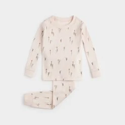 Petit Lem Pyjama Deux Pièces Tulipes -Fillettes & Fiston Soldes petit lem pyjama deux pieces tulipes 2