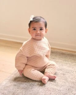 Quincy Mae Ensemble Matelassé Shell -Fillettes & Fiston Soldes quincy mae ensemble matelasse shell 2