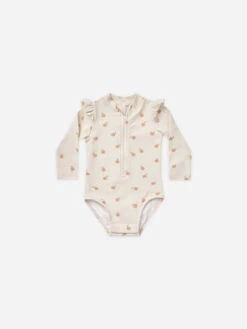 Quincy Mae Maillot Une Pièce Manches Longues Oranges -Fillettes & Fiston Soldes quincy mae maillot une piece manches longues orang 4