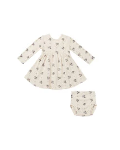 Quincy Mae Robe Rib Navy Daisies -Fillettes & Fiston Soldes quincy mae robe rib navy daisies 3