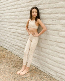 Rylee + Cru Legging De Sport Blossom -Fillettes & Fiston Soldes rylee cru legging de sport blossom 2