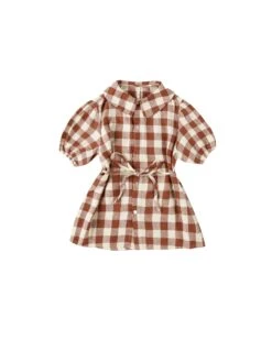 Rylee + Cru Robe Olive Ruby Red -Fillettes & Fiston Soldes rylee cru robe olive ruby red 2