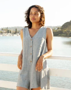 Rylee + Cru Romper Amari Femme -Fillettes & Fiston Soldes rylee cru romper amari femme 2