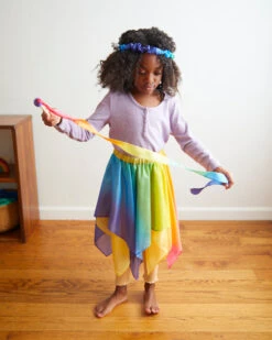 Sarah's Silks Ruban De Danse Mini Rainbow -Fillettes & Fiston Soldes sarahs silks ruban de danse mini rainbow 2