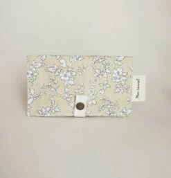 Sauge & Co Protège Carnet Beige Leaves