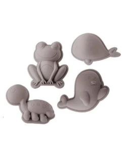 Scrunch Jouets De Sable En Silicone Warm Grey -Fillettes & Fiston Soldes scrunch jouets de sable en silicone warm grey 1