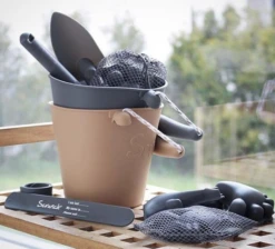 Scrunch Sceau En Silicone Warm Grey -Fillettes & Fiston Soldes scrunch sceau en silicone warm grey